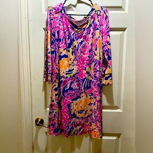 Lilly Pulitzer Catch
Release Bright
Colorful Sophie
Dress Women's XL